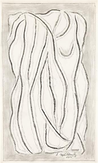 ABRAHAM WALKOWITZ (1878 - 1965, RUSSIAN/AMERICAN) Untitled Abstraction (Six works).